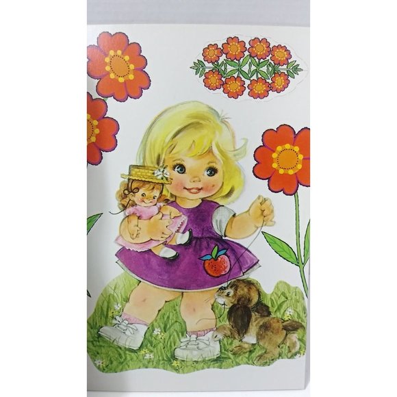 Vintage Artcraft Paper Doll Toodles A Walking Paper Doll Uncut Book - Picture 5 of 7